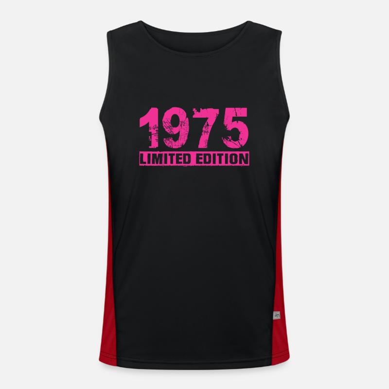 Édition limitée 1975 Débardeur respirant contrasté Homme 