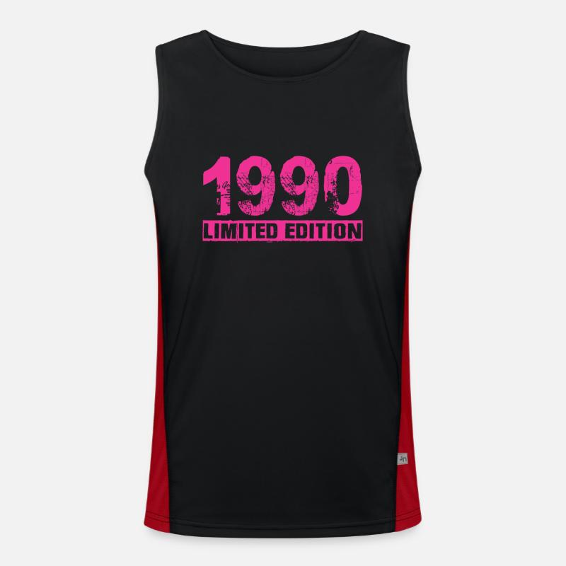 Édition limitée 1990 Débardeur respirant contrasté Homme 
