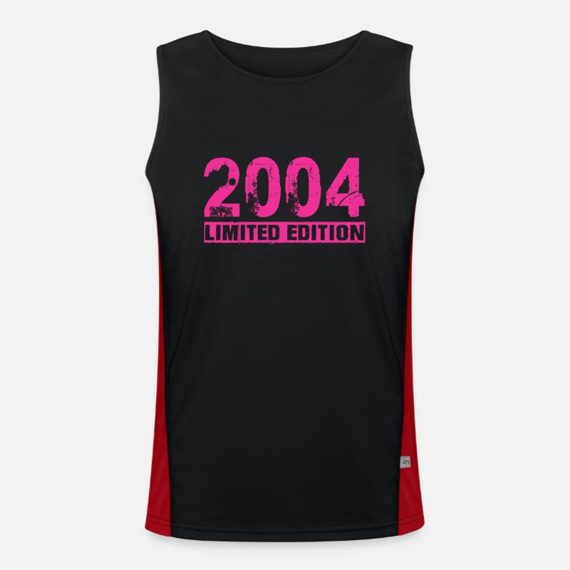 Limited Edition 2004 Funktionelles Kontrast-Tank Top für Männer 