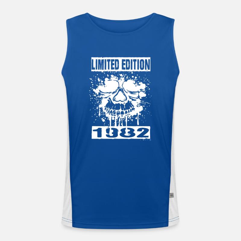 Limited Edition 1982 Funktionelles Kontrast-Tank Top für Männer 
