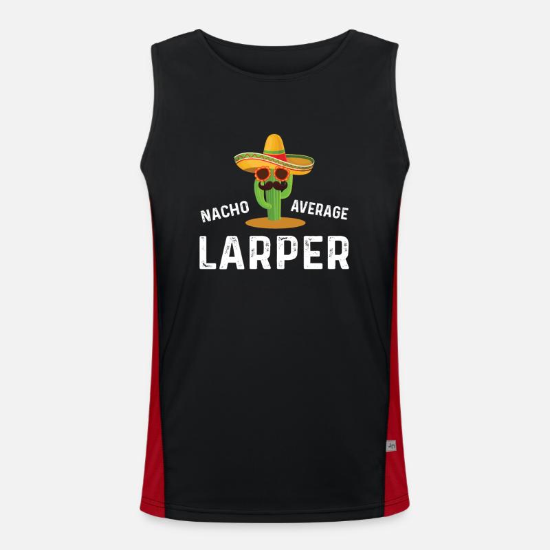 Nacho Durchschnittlicher Larper Funktionelles Kontrast-Tank Top für Männer 