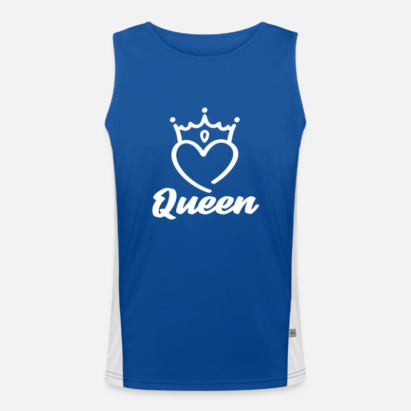 Queen Men's Functional Contrast Tank Top 