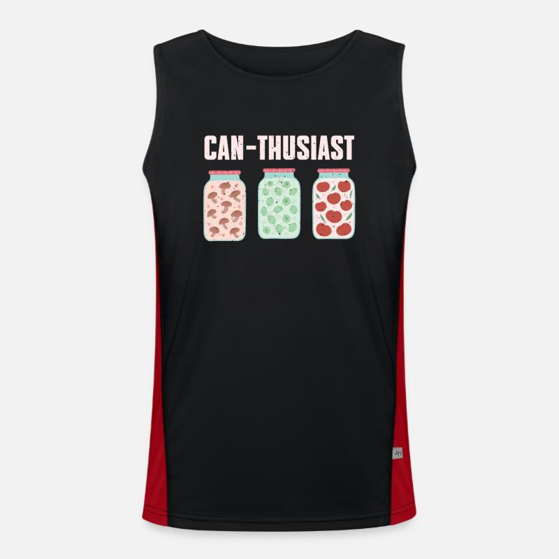 Lustiges Einkochen Lover Shirt Funktionelles Kontrast-Tank Top für Männer 