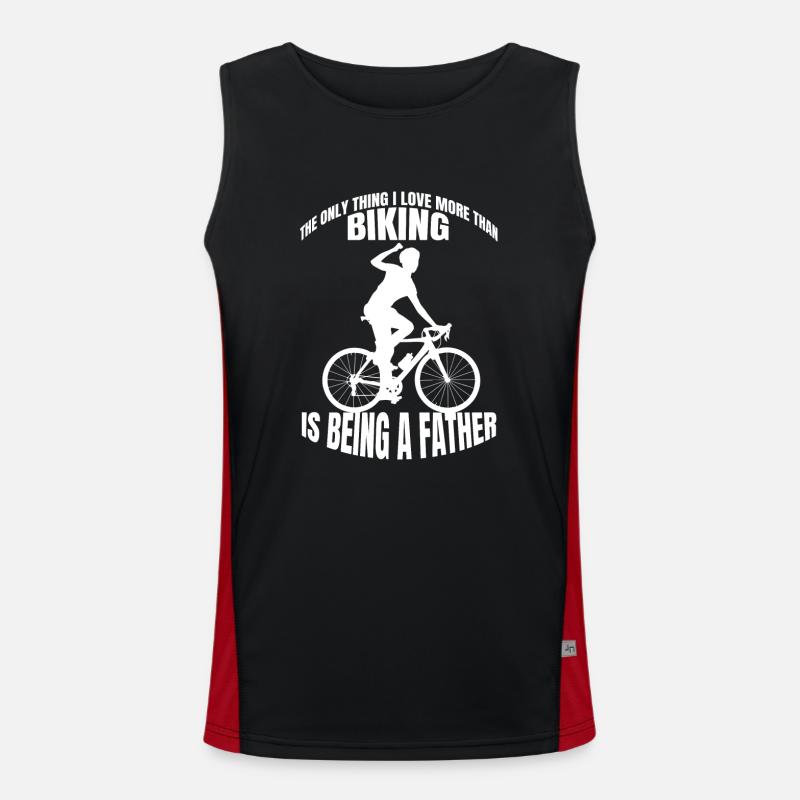Cyclists Bicycles Cyclists Cyclists Cycling Men's Functional Contrast Tank Top 