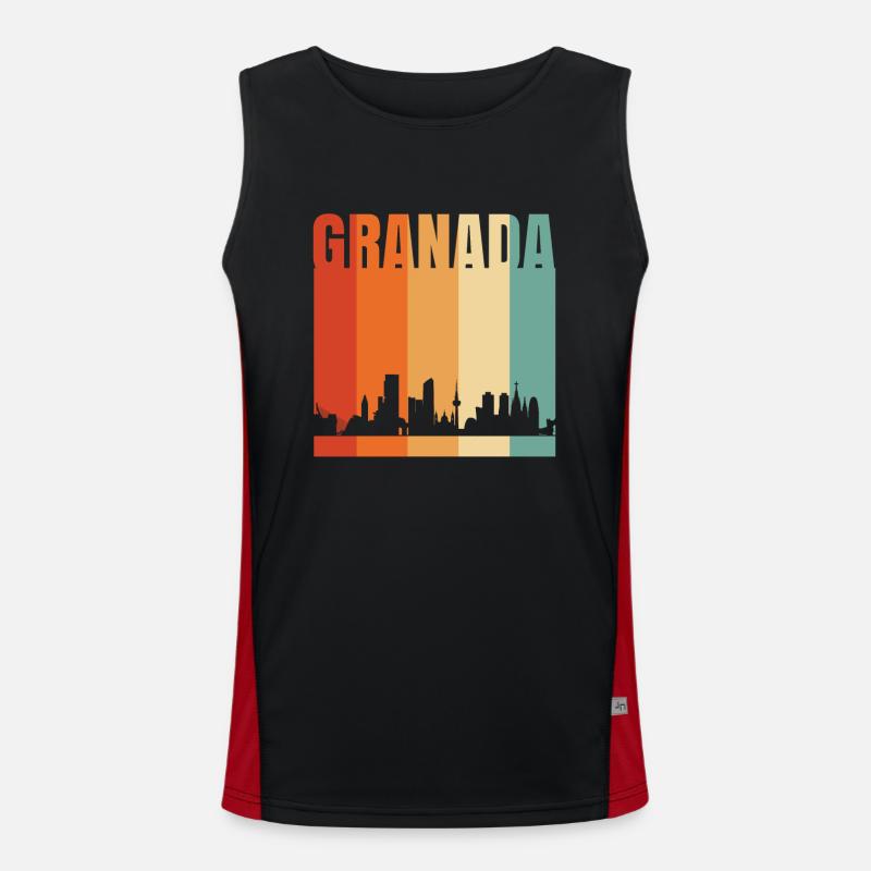 Granada Men's Functional Contrast Tank Top 