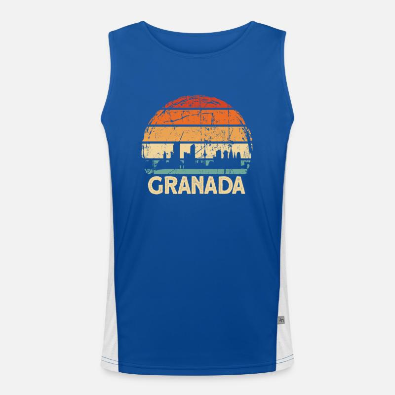 Granada Men's Functional Contrast Tank Top 