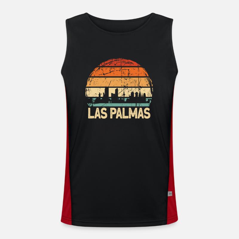 Las Palmas Débardeur respirant contrasté Homme 