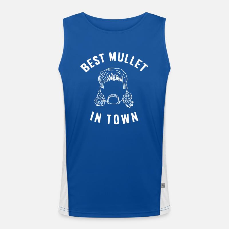 propriétaire de mulet, mulet Débardeur respirant contrasté Homme 