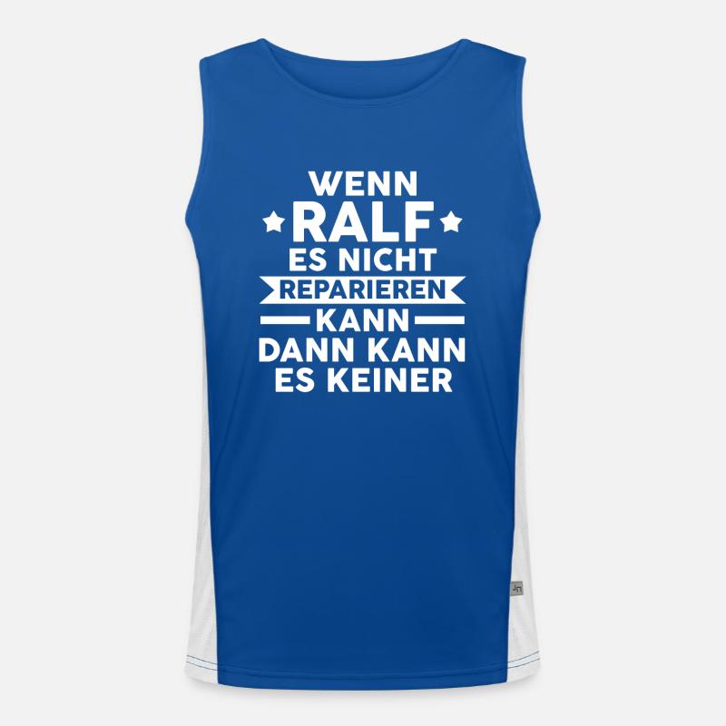 Ralf Funktionelles Kontrast-Tank Top für Männer 