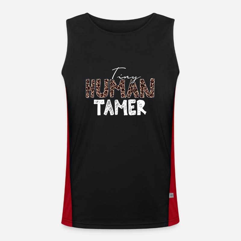 Tiny Human Tamer Men's Functional Contrast Tank Top 