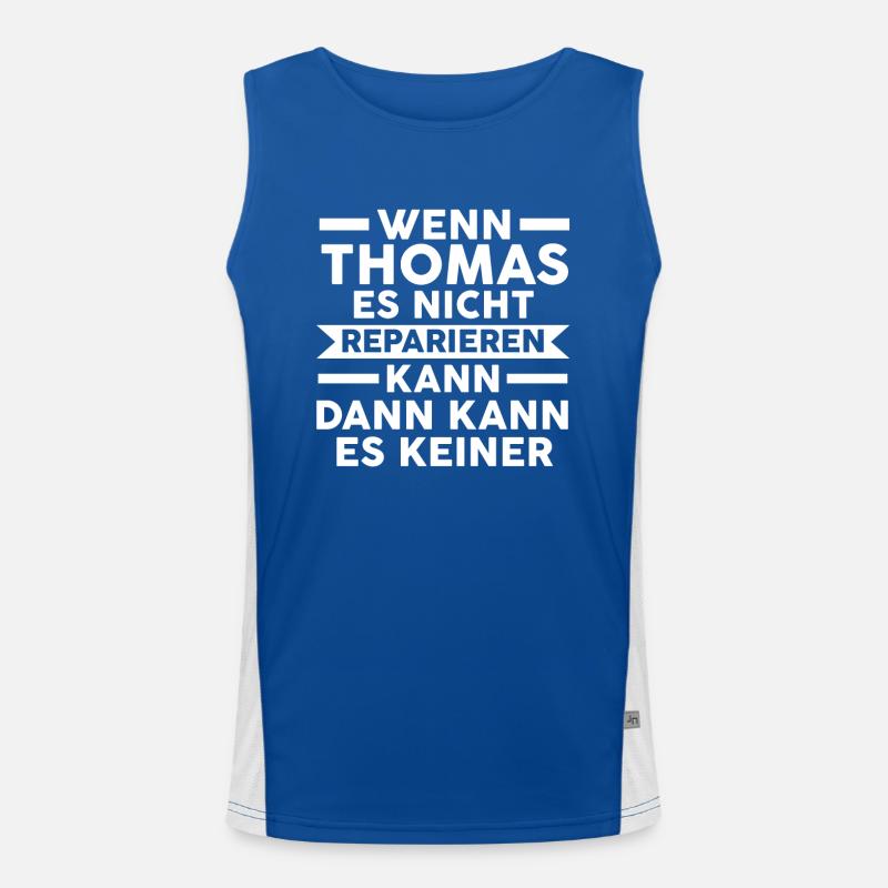 Thomas Funktionelles Kontrast-Tank Top für Männer 