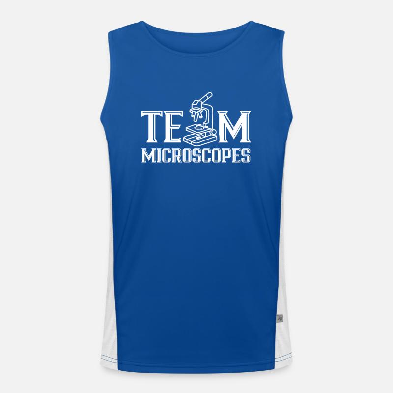 Équipe Microscopes Microscopes Microscope Dictons Débardeur respirant contrasté Homme 