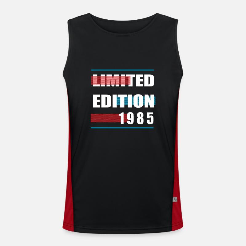 Édition limitée 1985 Débardeur respirant contrasté Homme 
