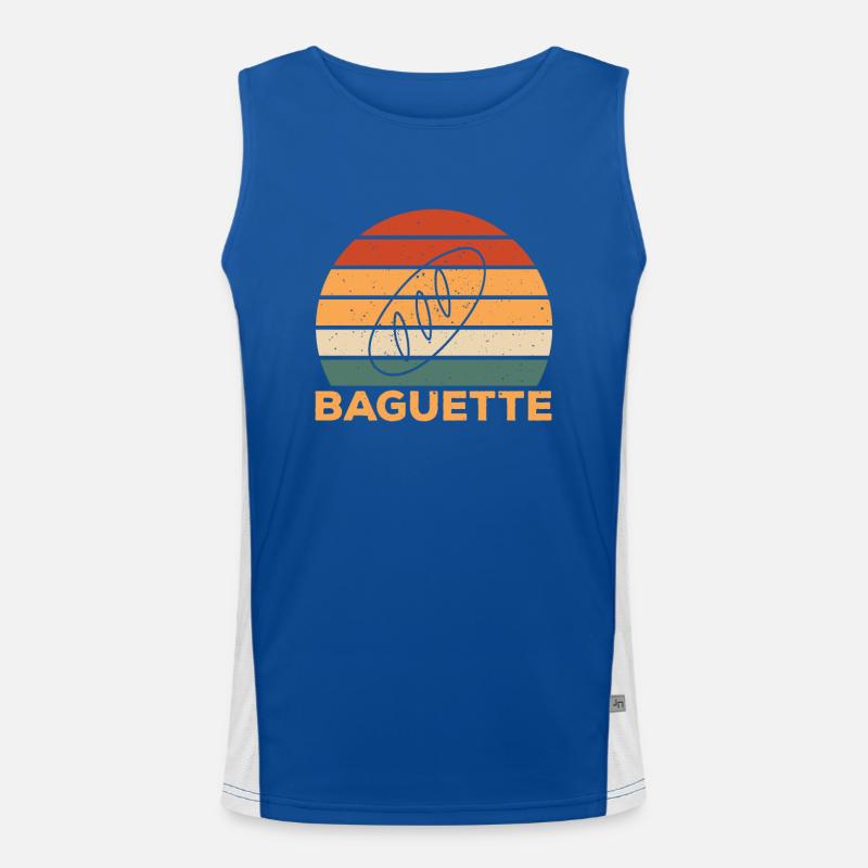 Baguette Débardeur respirant contrasté Homme 