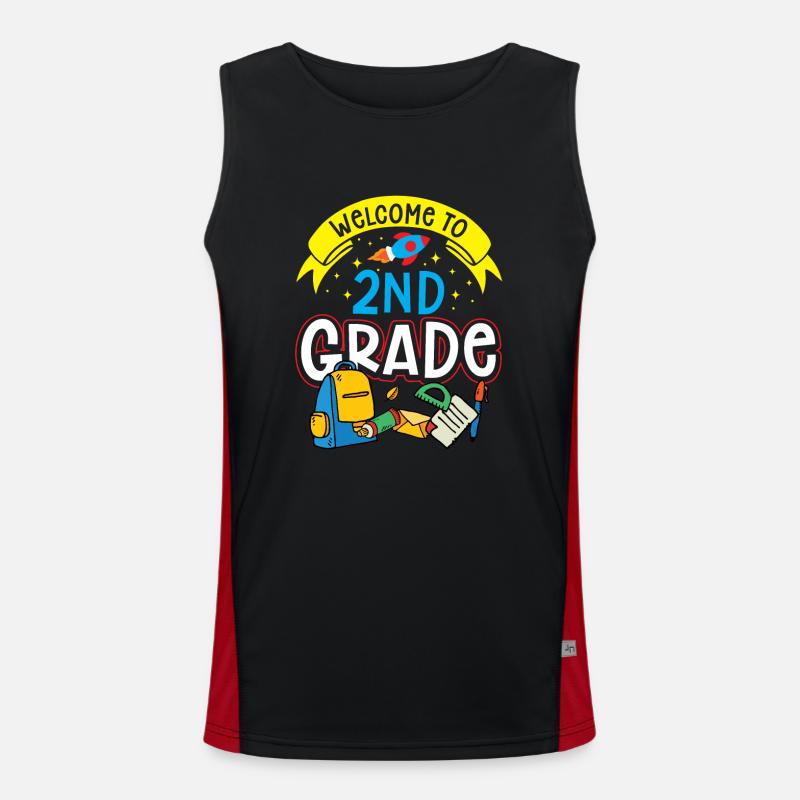 Welcome to Second Class Second Class Men's Functional Contrast Tank Top 