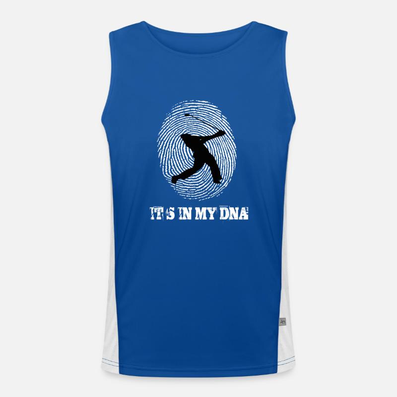 Golf Its In My Dna Men's Functional Contrast Tank Top 