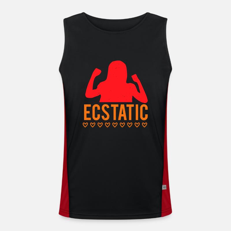 ECSTATIC Girl Men's Functional Contrast Tank Top 