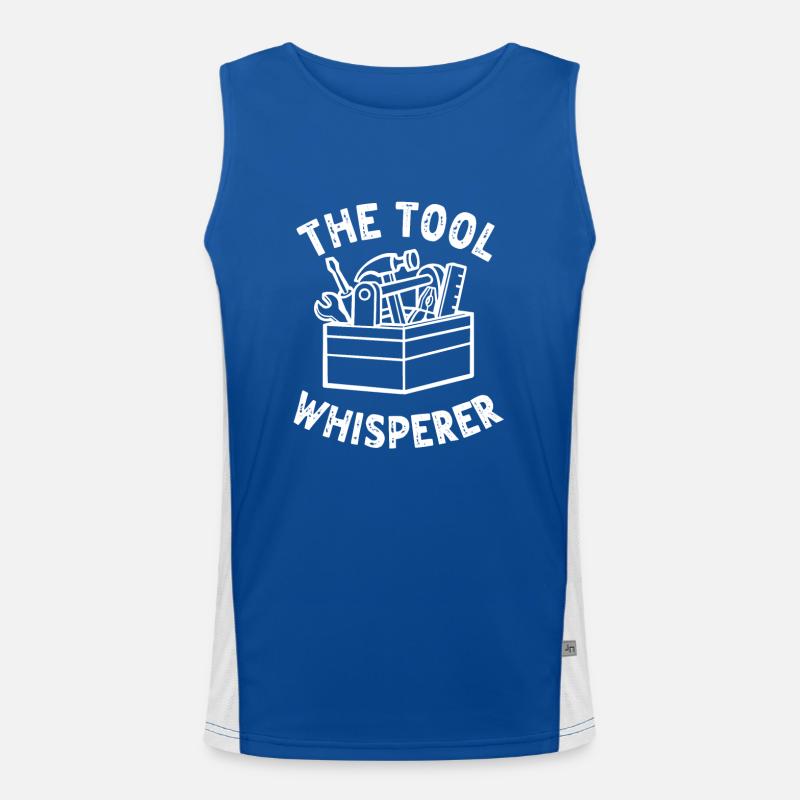 The Whisperer Tool Men's Functional Contrast Tank Top 