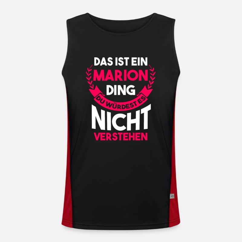 Marion Funktionelles Kontrast-Tank Top für Männer 