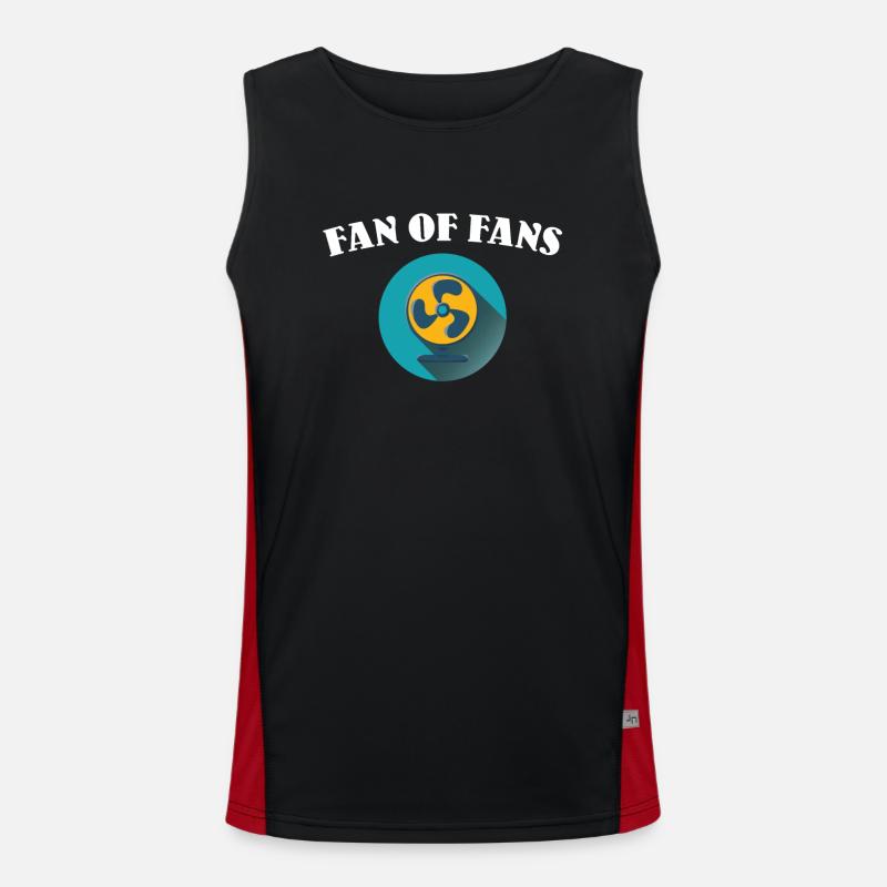 Retro Ferry Clothing Container Ship Men's Functional Contrast Tank Top 