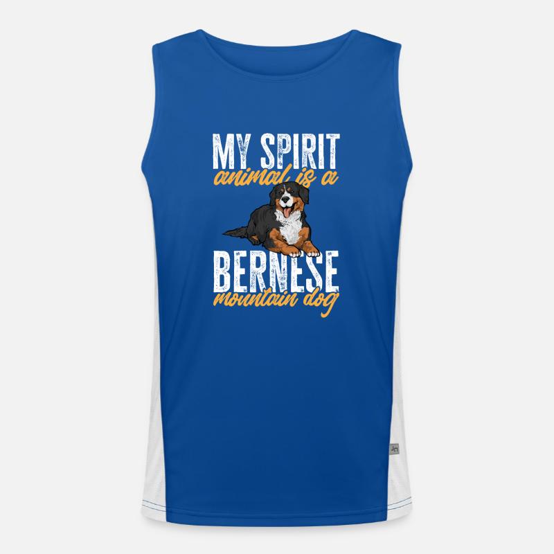 Bouvier bernois Débardeur respirant contrasté Homme 