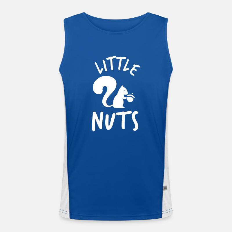 Eichhörnchen Little Nuts Funktionelles Kontrast-Tank Top für Männer 