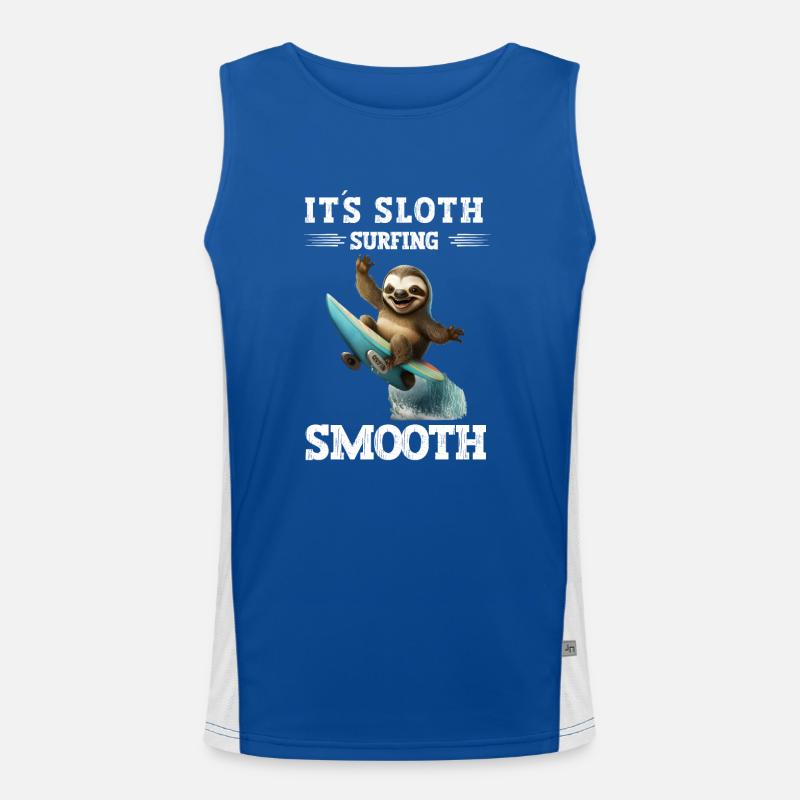 I'm enough I'm going surfing Windsurfer saying Men's Functional Contrast Tank Top 