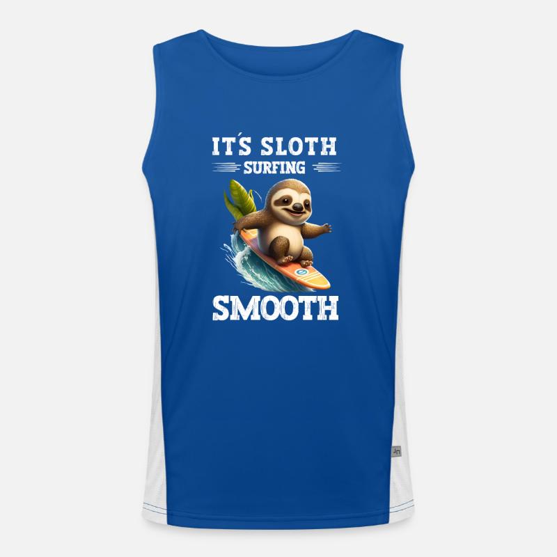 I'm enough I'm going surfing Windsurfer saying Men's Functional Contrast Tank Top 