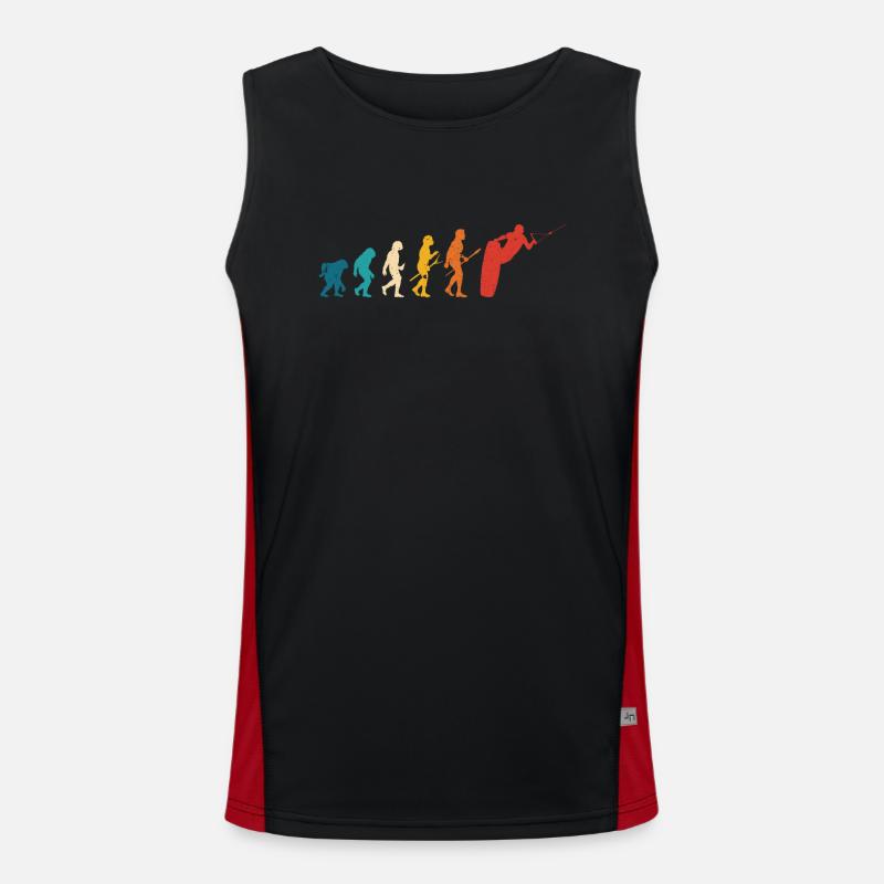 Evolution Retro Wakeboard de Man Wakeboarder Débardeur respirant contrasté Homme 