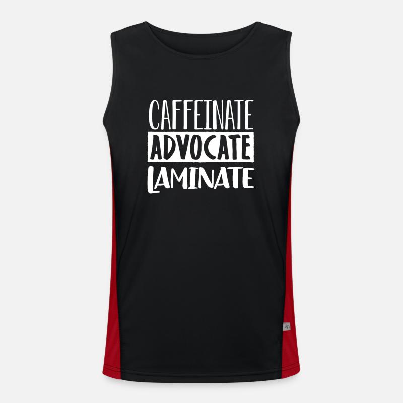 Special Needs Education, Special Education Men's Functional Contrast Tank Top 