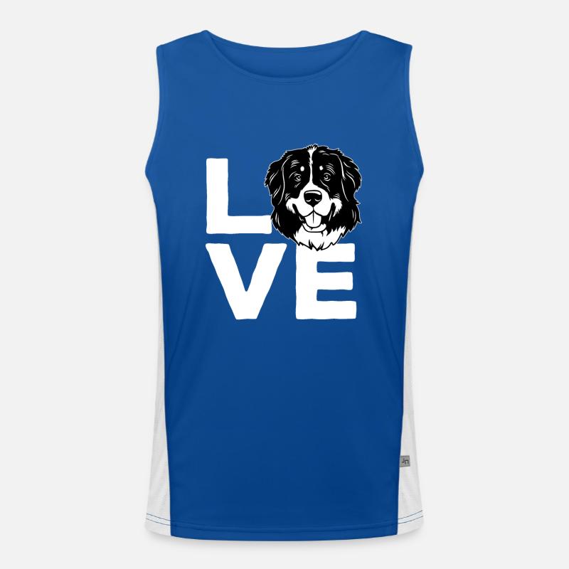 Bouvier bernois Débardeur respirant contrasté Homme 