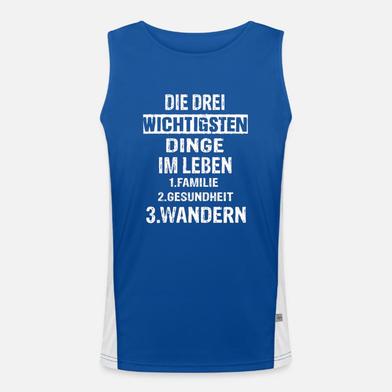 Wandern Funktionelles Kontrast-Tank Top für Männer 