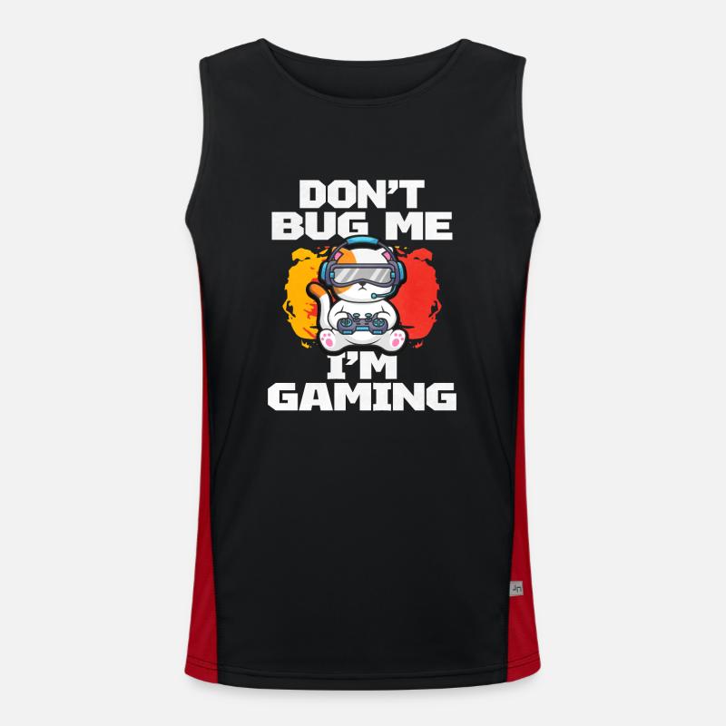 Gaming Gaming Computer Games Gift Men's Functional Contrast Tank Top 