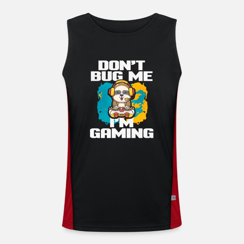 Gaming Gaming Computer Games Gift Men's Functional Contrast Tank Top 