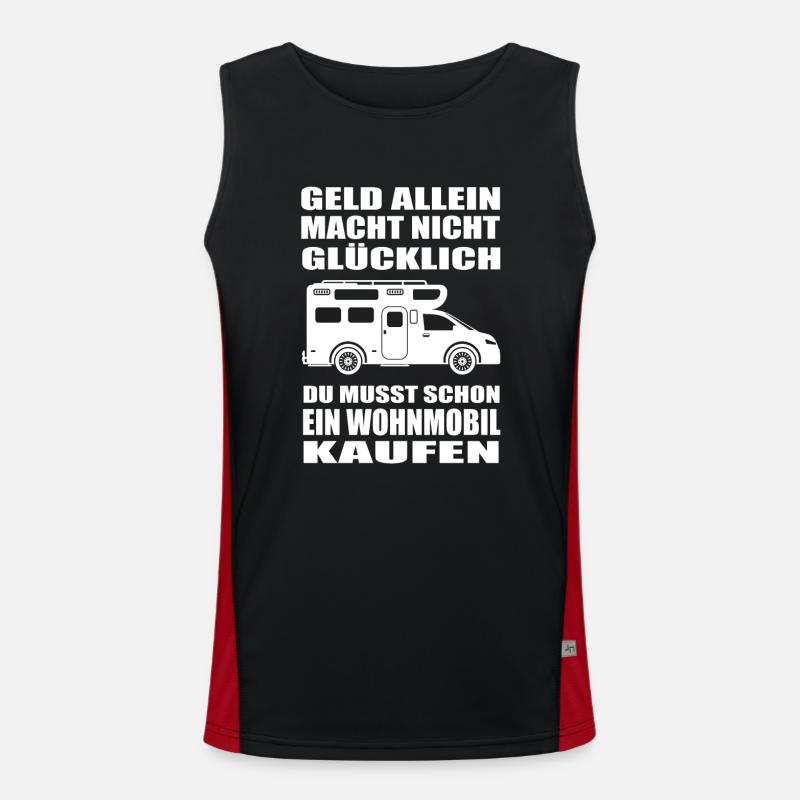 Wohnmobil Funktionelles Kontrast-Tank Top für Männer 