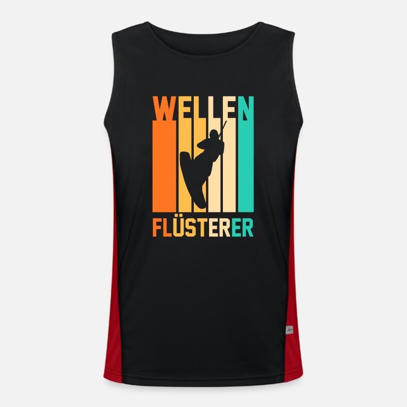 Wakeboarder Wakeboard Wakeboarding Funktionelles Kontrast-Tank Top für Männer 