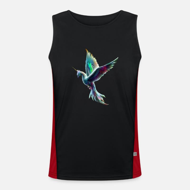 Oiseau licorne Débardeur respirant contrasté Homme 