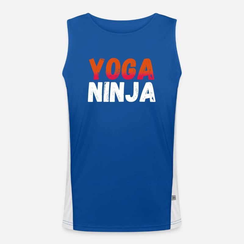 Ninja de yoga Débardeur respirant contrasté Homme 
