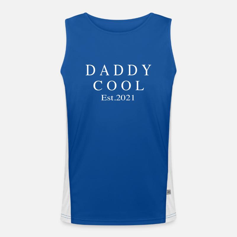 Daddy Cool est 2021 Funktionelles Kontrast-Tank Top für Männer 