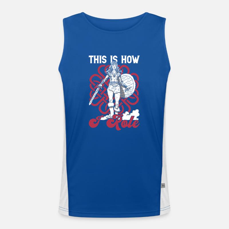 Rpg-rollenspiele Und Larper Débardeur respirant contrasté Homme 