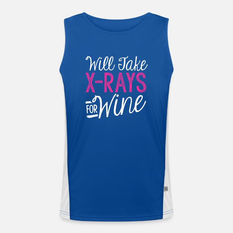 Xray Tech, Xray Technician Men's Functional Contrast Tank Top 