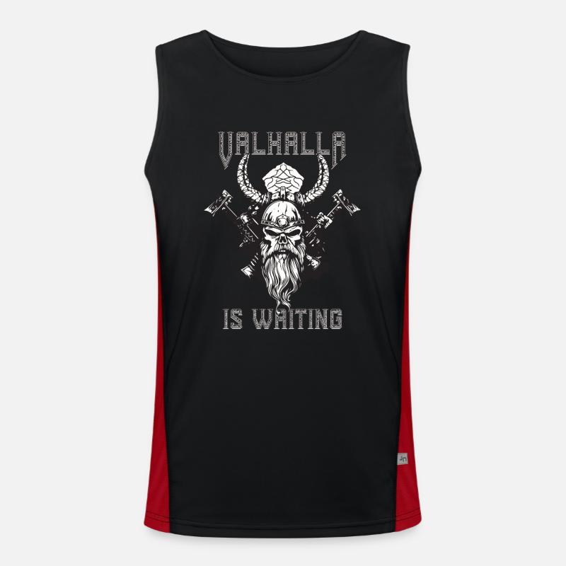 Valhalla vous attend Débardeur respirant contrasté Homme 