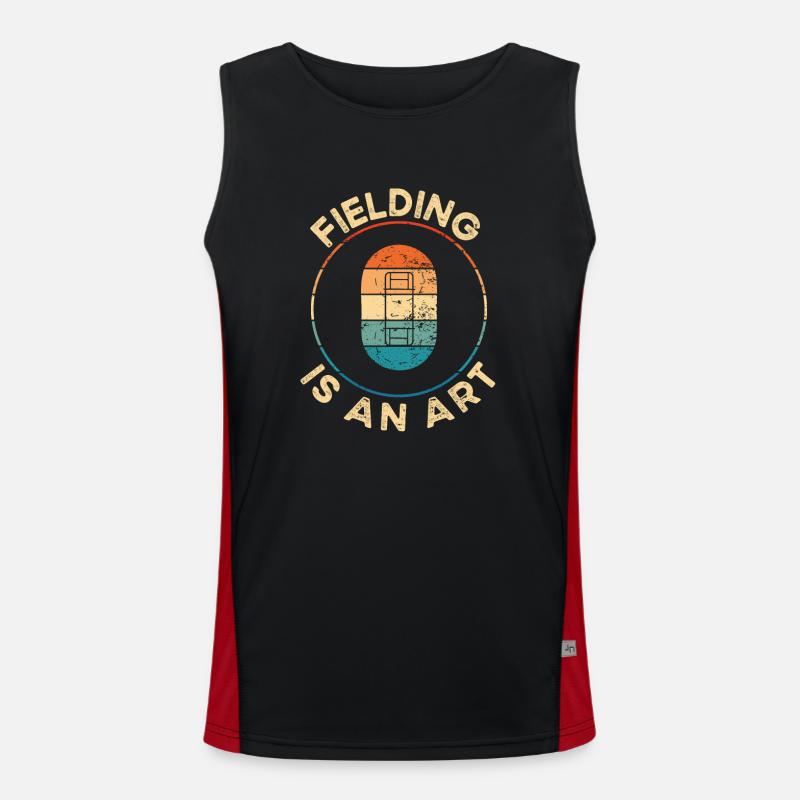 Fielding Ist Eine Kunst Funktionelles Kontrast-Tank Top für Männer 