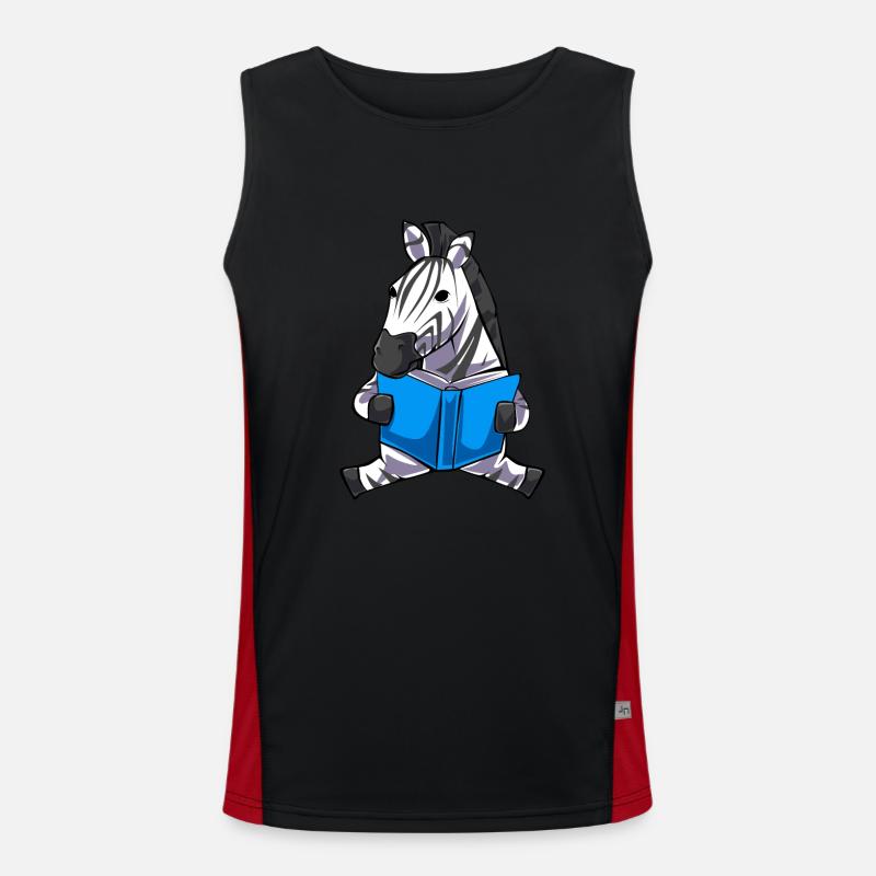 Zebra Men's Functional Contrast Tank Top 