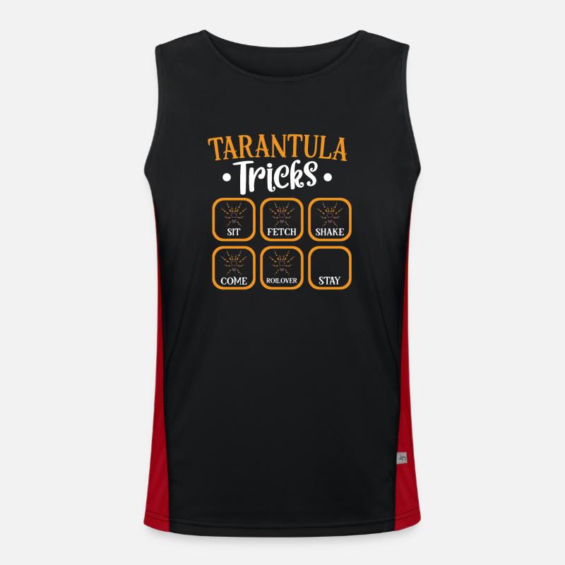Tarantula Spider Keeper Geschenkidee Tarantula Mom Funktionelles Kontrast-Tank Top für Männer 