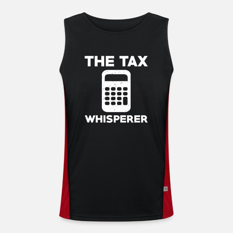 Comptable - The Tax Whisperer Débardeur respirant contrasté Homme 