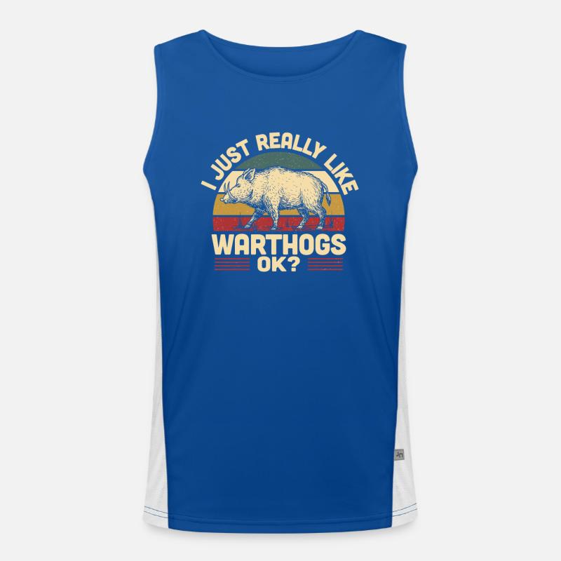 Warthog Men's Functional Contrast Tank Top 