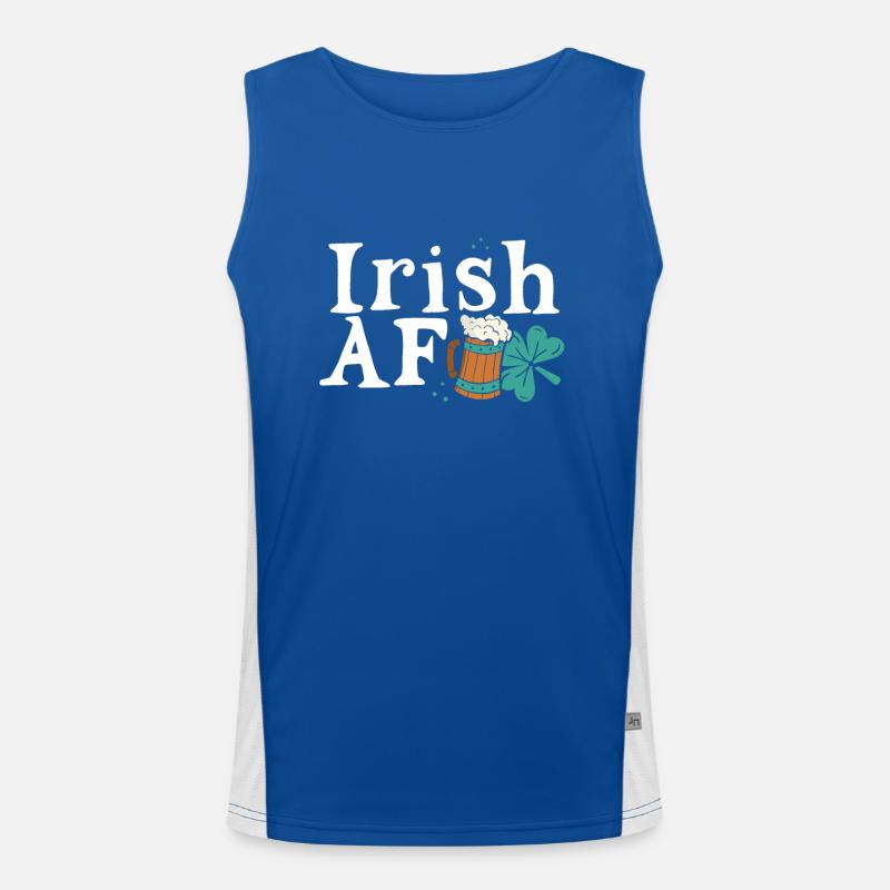 Irish Afk Men's Functional Contrast Tank Top 