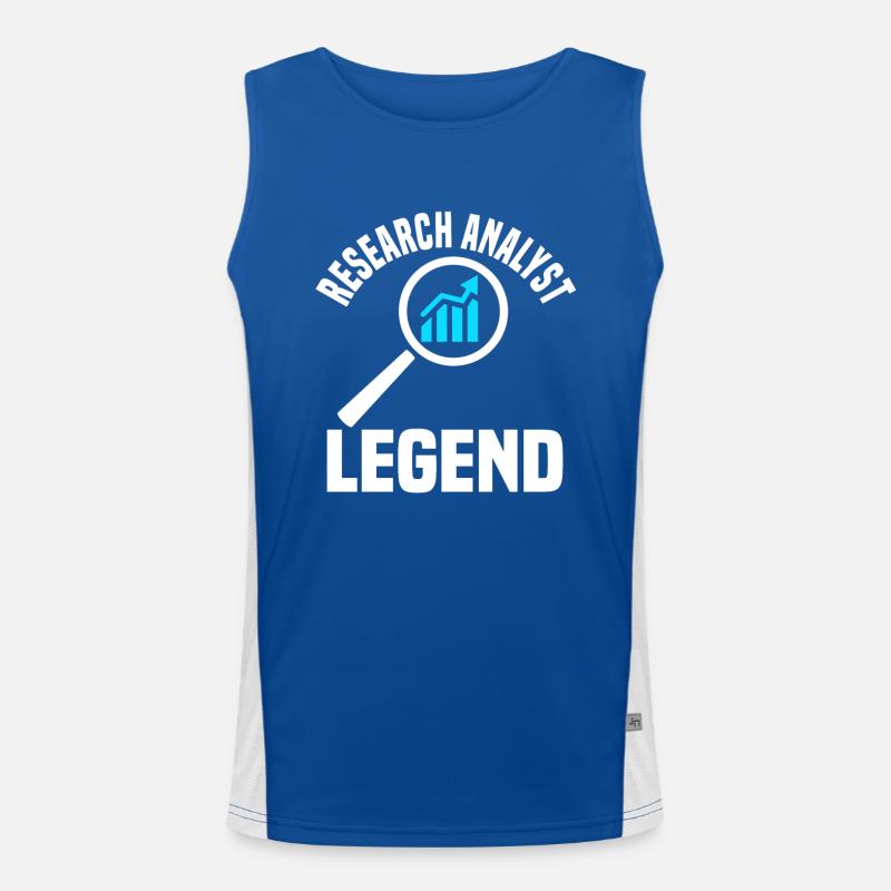 Great Legend Outfit For Men's Functional Contrast Tank Top 