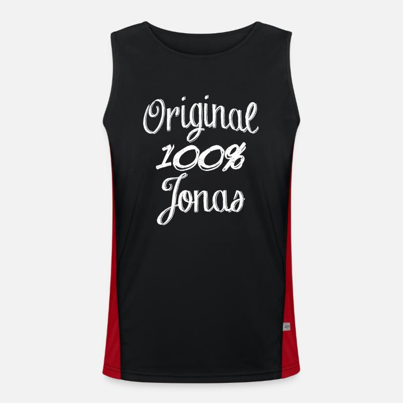 Original 100% Jonas Men's Functional Contrast Tank Top 